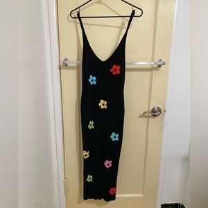Cider Floral Midi Dress